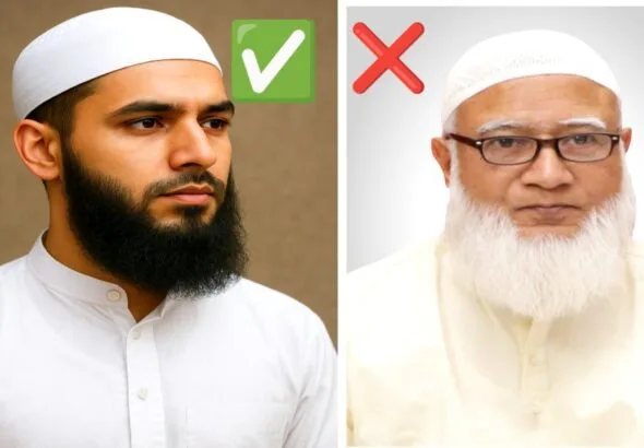 গোঁফ ক্লিন সেভ করা হারাম?